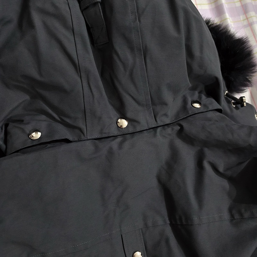 Moncler Black Hooded Down Jacket - Picture 11 of 14